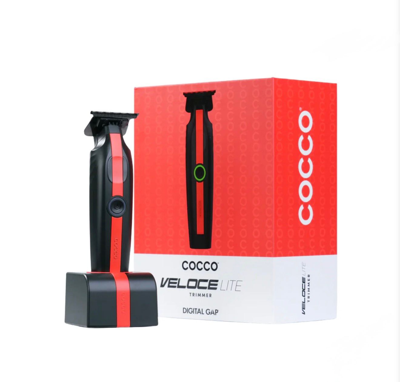 מכונת פיניש שחור אדום Cocco Veloce Lite