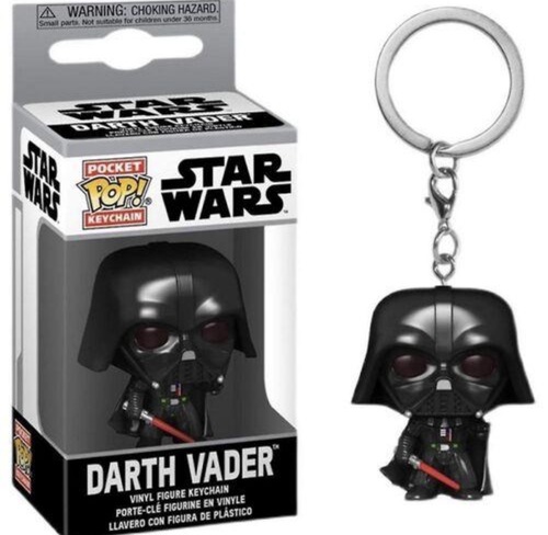 מחזיק מפתחות Pocket Pop! דארת’ ויידר מלחמת הכוכבים | Star Wars Darth Vader Pocket Pop! Keychain