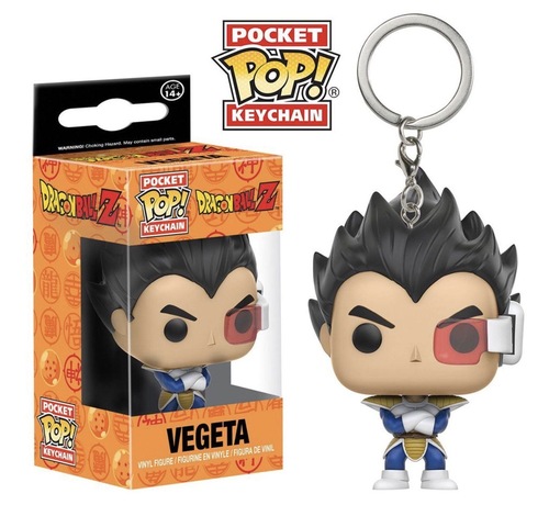 מחזיק מפתחות Pocket Pop! וג’יטה דרגון בול Z | Dragon Ball Z Vegeta Pocket Pop! Keychain