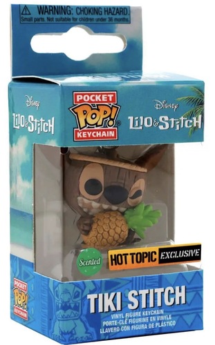 מחזיק מפתחות Pocket Pop! טיקי סטיץ’ לילו וסטיץ’ | Disney Lilo & Stitch Tiki Stitch Pocket Pop! Keychain