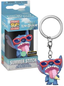 מחזיק מפתחות Pocket Pop! סאמר סטיץ’ לילו וסטיץ’ | Disney Lilo & Stitch Summer Stitch Pocket Pop! Keychain