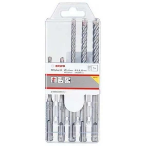 סט 5 מקדחים SDS בוש 5-10 מ"מ BOSCH P5X 