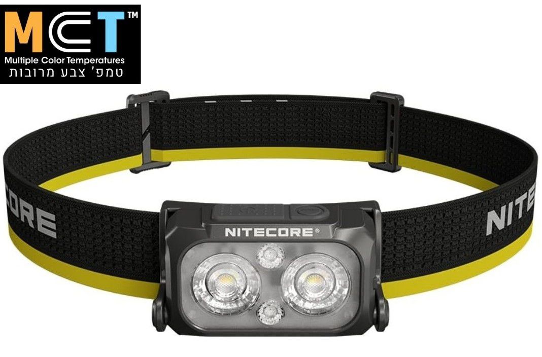 פנס ראש 400 לומנס NITECORE - NU25MCT