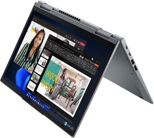 Lenovo ThinkPad X1 Yoga Gen 7 / Core i7 / 32GB / 1TB / Intel Iris Xe/ Win 11 Pro / 4G LTE / 21CES0BG00 - עודפים לנובו