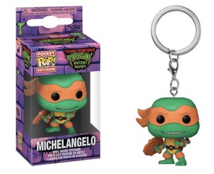 מחזיק מפתחות Pocket Pop! מיכלאנג’לו צבי הנינג’ה | Pocket Pop! Michelangelo Teenage Mutant Ninja Turtles Keychain