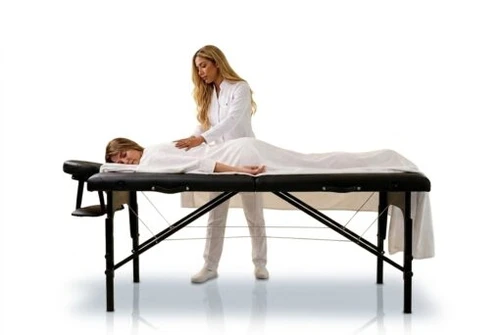 שולחן עיסוי 2 חלקים עץ 180×60 ס”מ | Medics Care MC-110