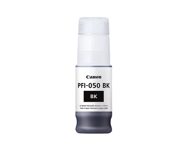 ראש דיו שחור קנון Canon PFI-050 BK (70 מ"ל) -מקורי