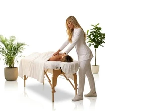 שולחן עיסוי 3 חלקים עץ 185×70 ס”מ | Medics Care MC-135