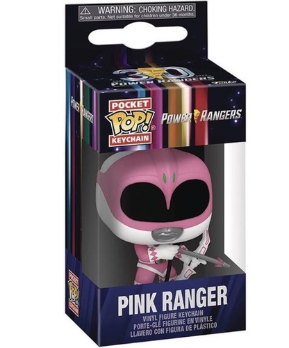 מחזיק מפתחות Pocket Pop! פינק ריינג’ר | Pocket Pop! Pink Ranger Keychain