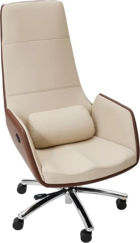 כיסא עיסוי משרדי דגם ZenPro Q6 מבית Medics Care - צבע בז' חום