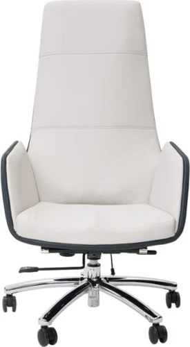 כיסא עיסוי משרדי דגם ZenPro Q6 מבית Medics Care - צבע שחור לבן