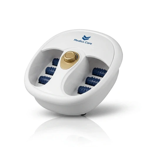 אמבט עיסוי SPA לרגליים Medics Care MC-685 | חימום PTC + אור אדום + ויברציה + 6 גלילי עיסוי 
