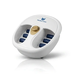 אמבט עיסוי SPA לרגליים Medics Care MC-685 | חימום PTC + אור אדום + ויברציה + 6 גלילי עיסוי 