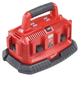 עמדת טעינה ל- 6 סוללות Milwaukee M14™ - M18™ M1418 C6