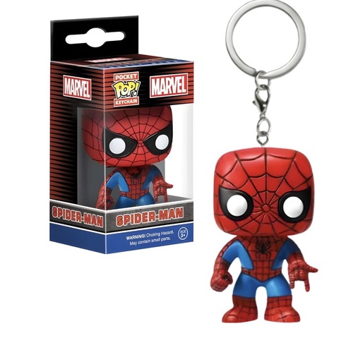 מחזיק מפתחות Pocket Pop! ספיידרמן – מארוול | Pocket Pop! Spider-Man – Marvel Keychain