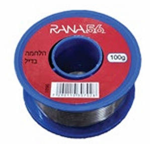 בדיל הלחמה גליל 100 גרם