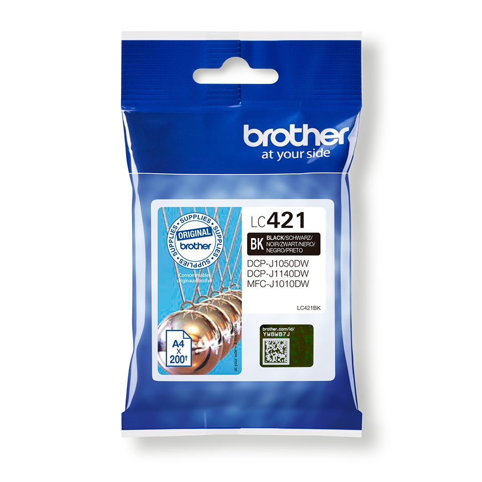 LC421BK מחסנית דיו של brother – שחור