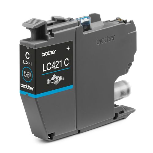 LC421C מחסנית דיו של brother – כחול (Cyan)