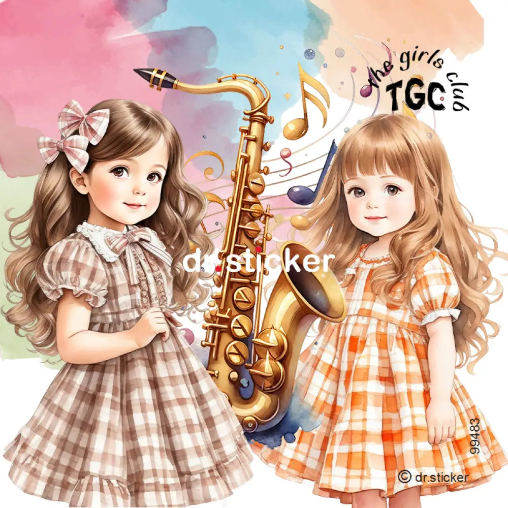 גליל מדבקות ד"ר סטיקר - מועדון הילדות - מוזיקה