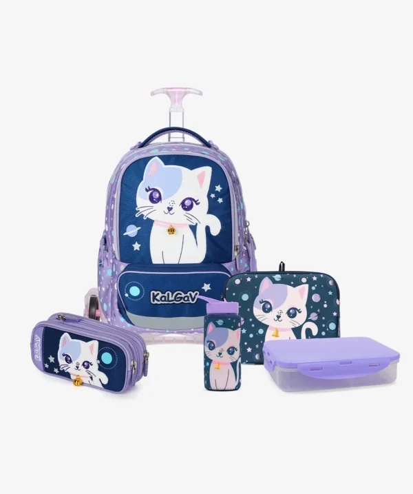 קל גב המארז המושלם חתול חלל x fix trolley Space Cat