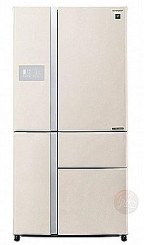 SJ-9630BG מקרר 5 דלתות עם מקפיא תחתון דלתות בגוון בז'