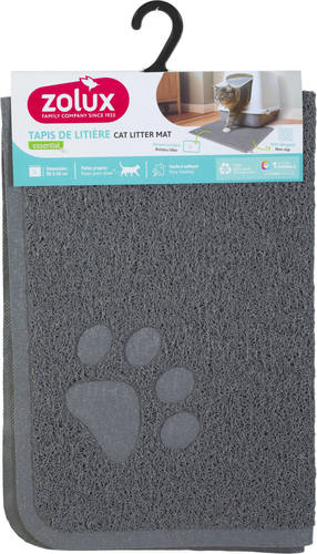 זולוקס משטח היגייני לחתולים  HYGIENIC MAT60X90 GREY