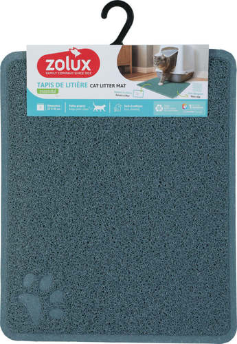 זולוקס משטח היגייני כחול לחתולים  HYGIENIC MAT 37X45 BLUE