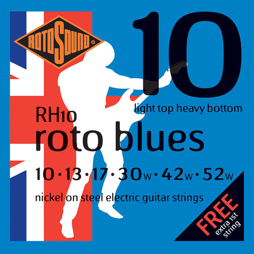 סט מיתרים 10-52 לחשמלית ROTOSOUND RH10