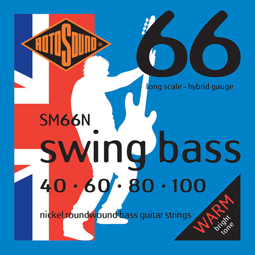 סט מיתרים לבס ניקל ROTOSOUND SM66N