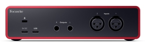 כרטיס קול 2 כניסות 2 יציאות FOCUSRITE SCARLETT 2I2 4th Gen