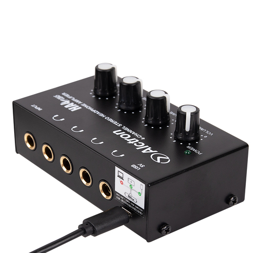 מגבר אוזניות 4 ערוצים ALCTRON HA4plus