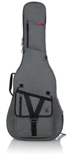 נרתיק לגיטרה אקוסטית אפור GATOR GT-ACOUSTIC-GRY Transit series bag grey
