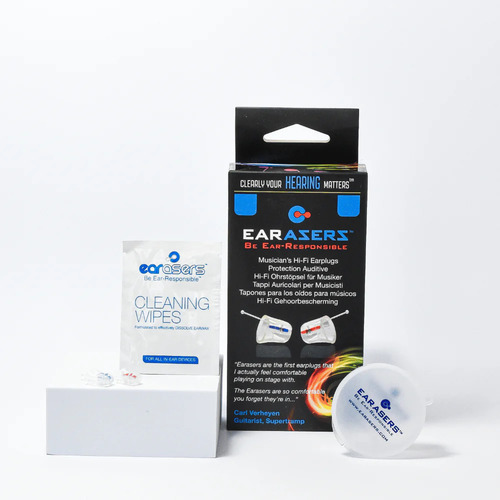 אטמי אוזניים מידה EARASERS -19db peak/14-SNR L