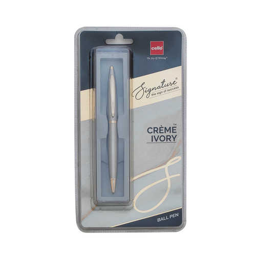עט כדורי Cello Creme Ivory 0.7