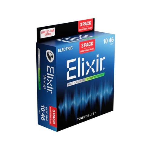 מארז 3 סטים 19052 לחשמלית 10-46 ELIXIR OPTIWEB 16572