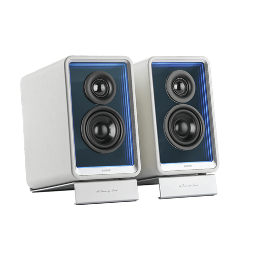 רמקול Edifier QR65 Active Monitor Spkr with 65W GaN Chrgr(white) EDF286005w
