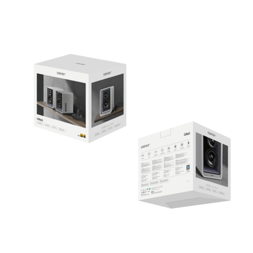 רמקול Edifier QR65 Active Monitor Spkr with 65W GaN Chrgr(white) EDF286005w