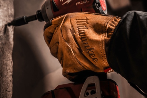 כפפות עבודה מעור Milwaukee Leather Gloves מידה 10 XL עור עיזים דגם 4932478125