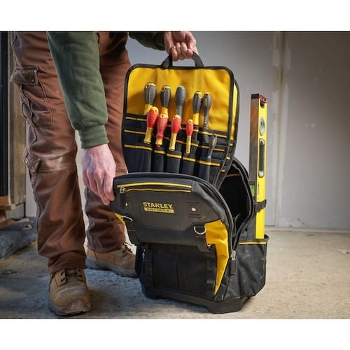 תיק גב לטכנאי מקצועי + תא מחשב דגם STANLEY FATMAX 1-95-611 סטנלי