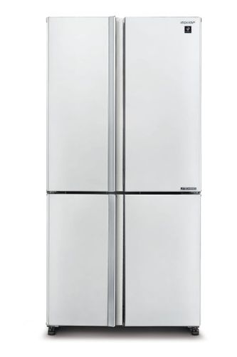 SJ-9260WH מקרר 4 דלתות עם מקפיא תחתון דלתות בגוון לבן