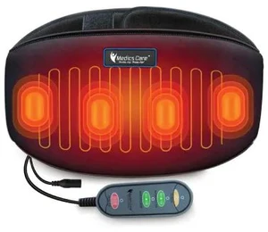 חגורת עיסוי למותניים משולבת חימום דגם MC-8606 מבית Medics Care