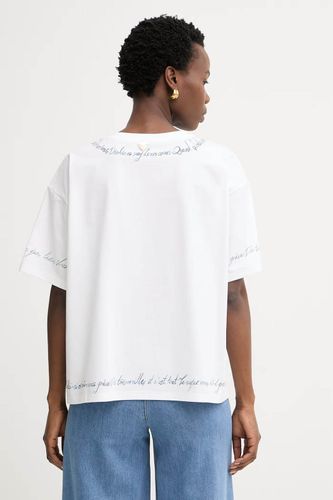 TWINSET Embroidered shell-patch T-shirt 