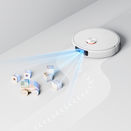שואב אבק שוטף רובוטי Xiaomi Robot Vacuum H50 Pro שיאומי עם תחנת עגינה Omni | יבואן רשמי