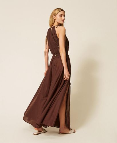 Long muslin dress