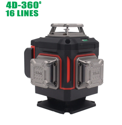 פלס לייזר  6006 - ביטק BiTech – דגם 4D עם 16 קווים ומסך מגע