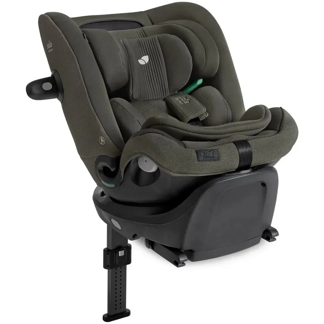 כסא בטיחות מסתובב מלידה ועד 36 ק"ג I-Spin XL אפור