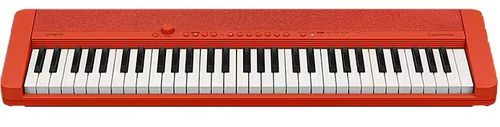 פסנתר חשמלי Casio CT-S1 בצבע אדום