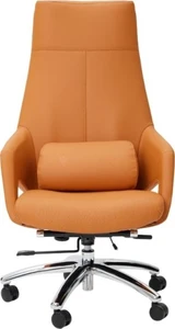 כיסא עיסוי משרדי דגם Boss Comfort Q7-1 מבית Medics Care | צבע כתום