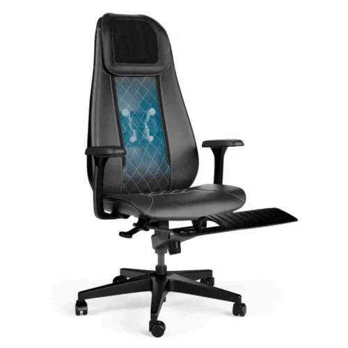 כיסא עיסוי משרדי נטען דגם Q8 Ultimate Comfort מבית Medics Care | צבע שחור 