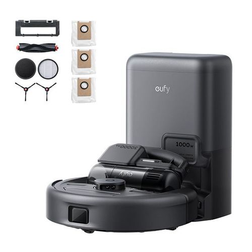 שואב אבק רובוטי משולב שואב ידני eufy Robot Vacuum E20 Omni